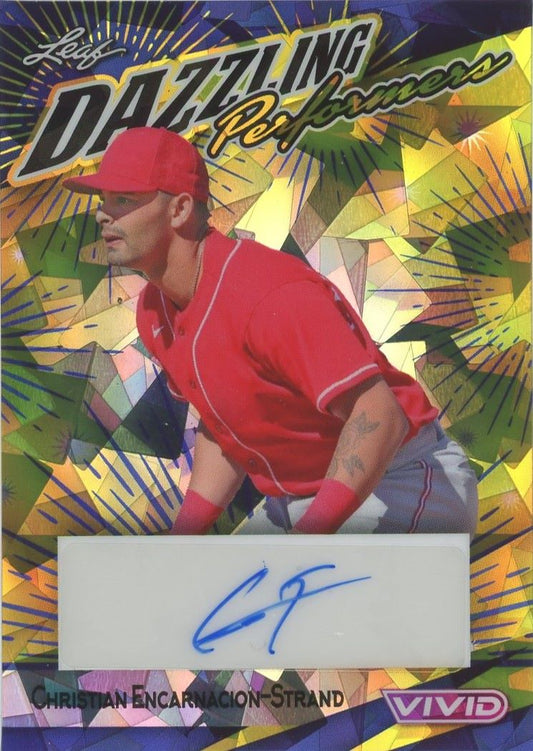 Christian Encarnacion-Strand 2023 Leaf Vivid Dazzling Performers #1/7 #DP-CES