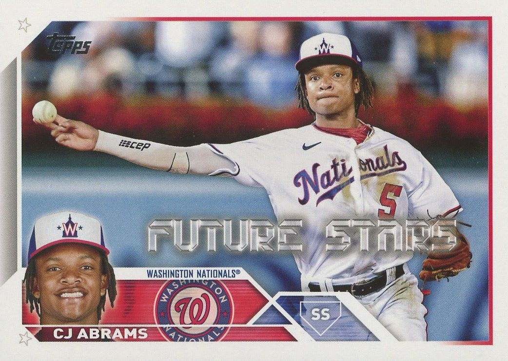 2023 Topps Series 1 CJ Abrams Future Stars #35