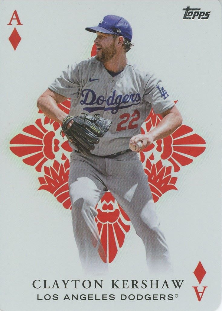 2023 Topps Series 1 Clayton Kershaw All Aces #AA-7