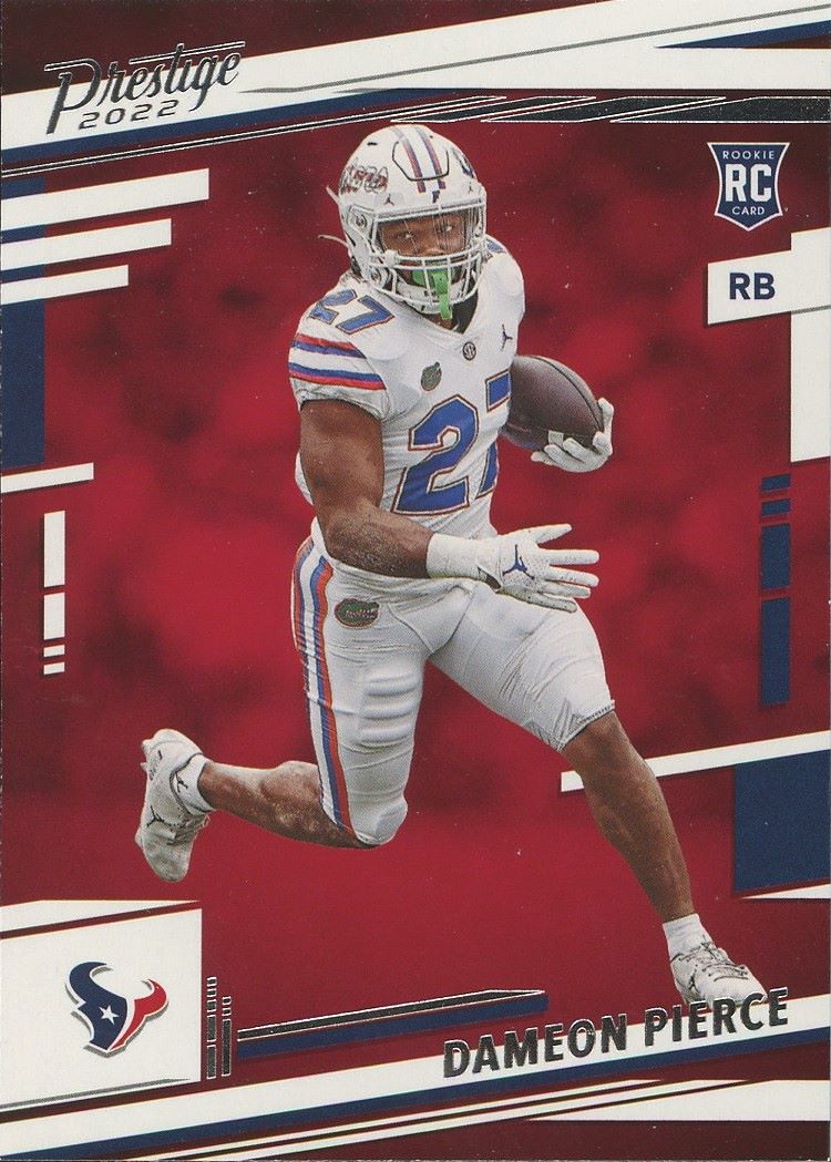 2022 Panini Prestige Dameon Pierce Rookie #345