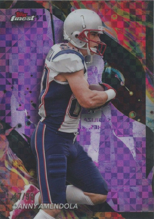 Danny Amendola 2024 Topps Finest Purple Checkerboard #47/99 #133