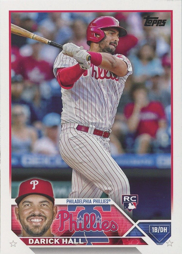 2023 Topps Series 1 Darick Hall Rookie #209