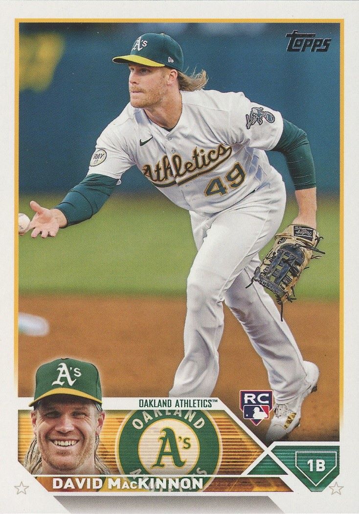 2023 Topps Series 1 David MacKinnon Rookie #276