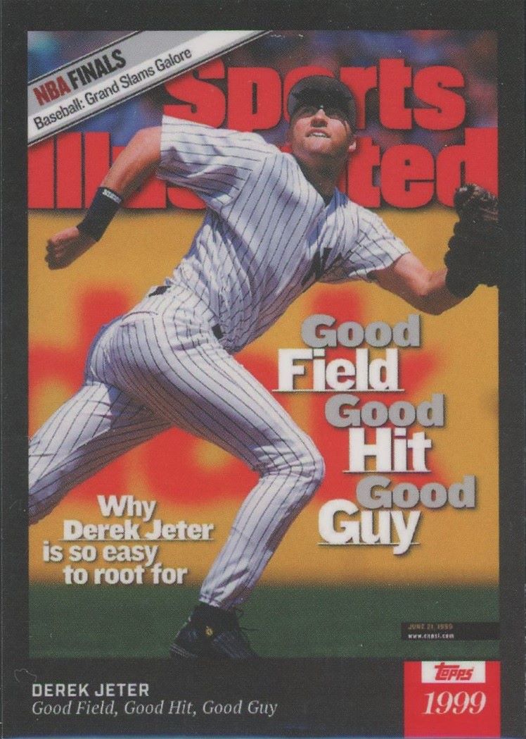 2021 Topps X Derek Jeter Sports Illustrated SI Cover #10