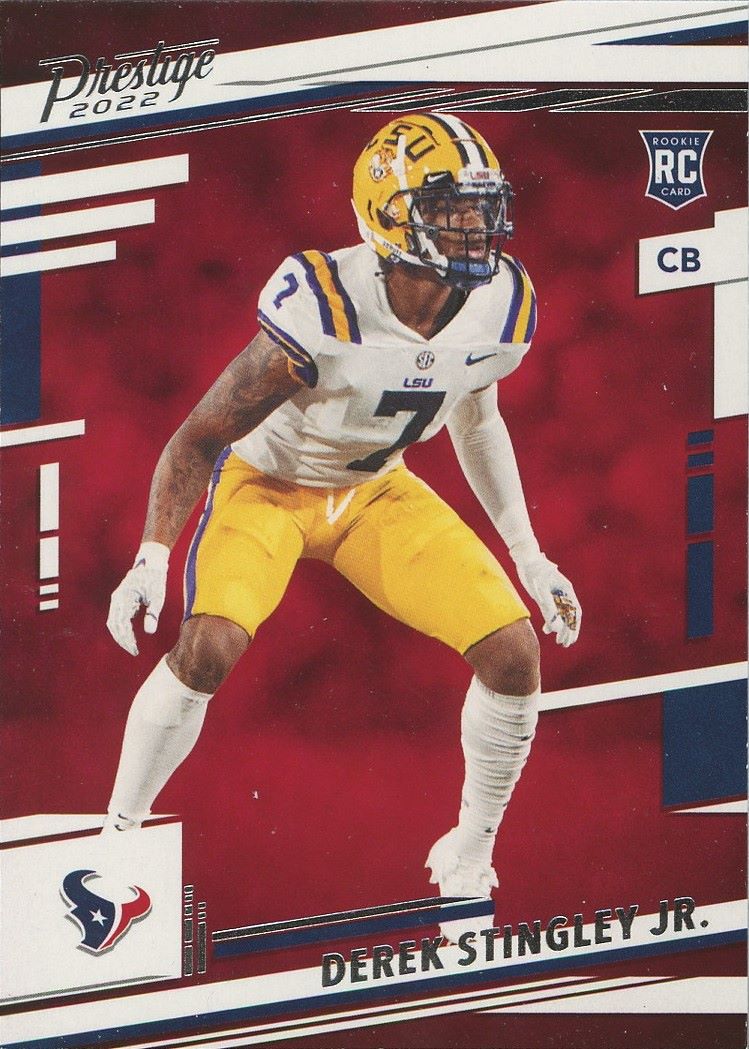 2022 Panini Prestige Derek Stingley Jr. Rookie #324