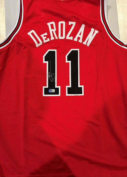 DeMar DeRozan Autographed Chicago Jersey Beckett COA