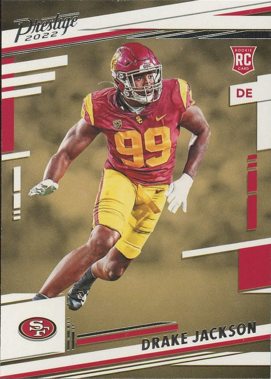 2022 Panini Prestige Drake Jackson Rookie RC #359