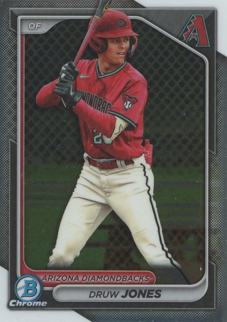 2024 Bowman Prospect Chrome Druw Jones #BCP-60 Arizona Diamondbacks