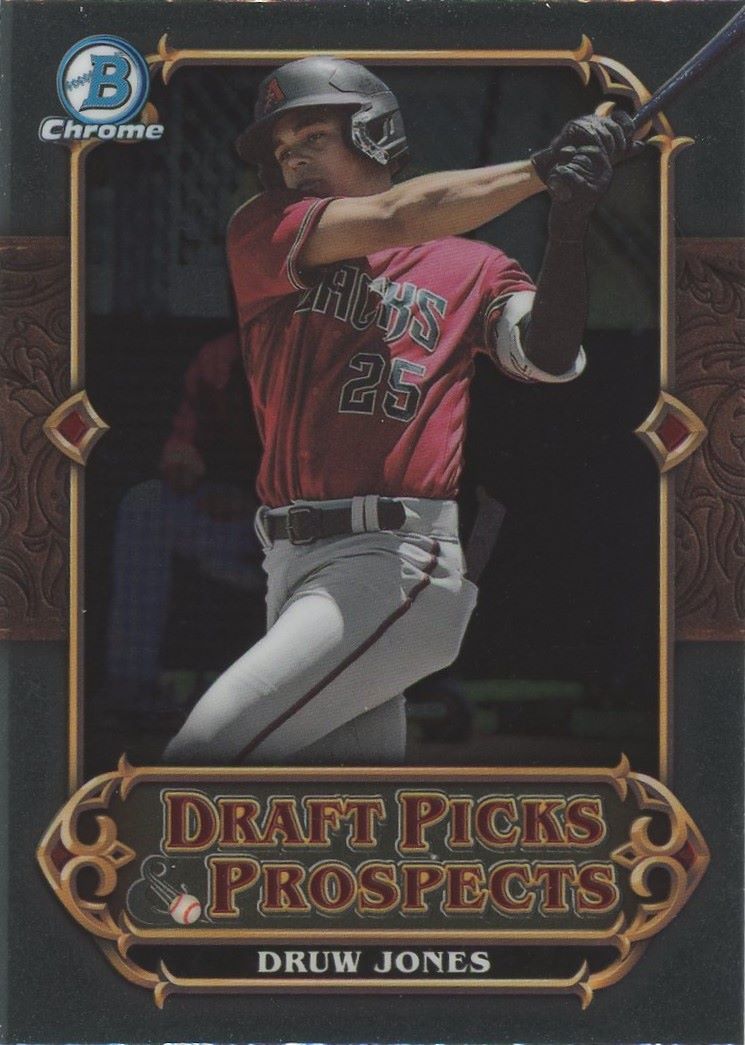 2023 Bowman Draft Chrome Druw Jones Draft Picks & Prospects #DPP-11