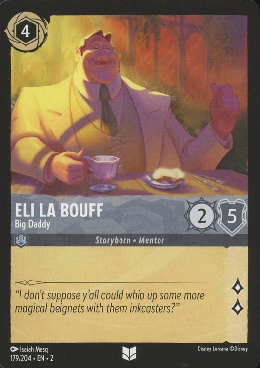 Disney Lorcana: Rise of the Floodborn Eli La Bouff Big Daddy #179 Uncommon