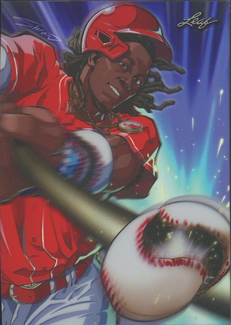 2023 Leaf Metal Elly De La Cruz Anime Nation Rookie #/1151 #ANB-49