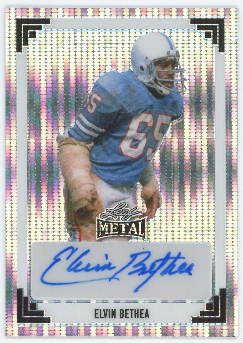 2024 Leaf Metal Elvin Bethea Silver Disco Auto #2/5 #91A-EB1