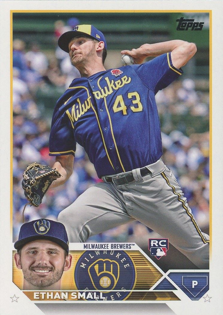 2023 Topps Series 1 Ethan Small Rookie #87