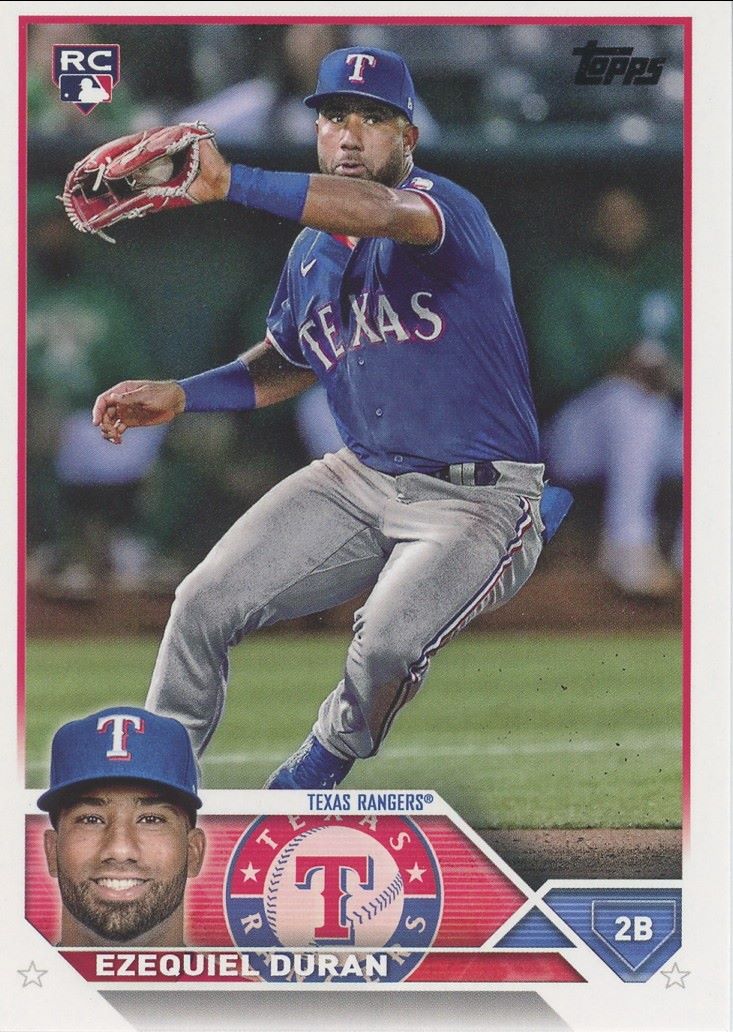 2023 Topps Series 1 Ezequiel Duran Rookie #286