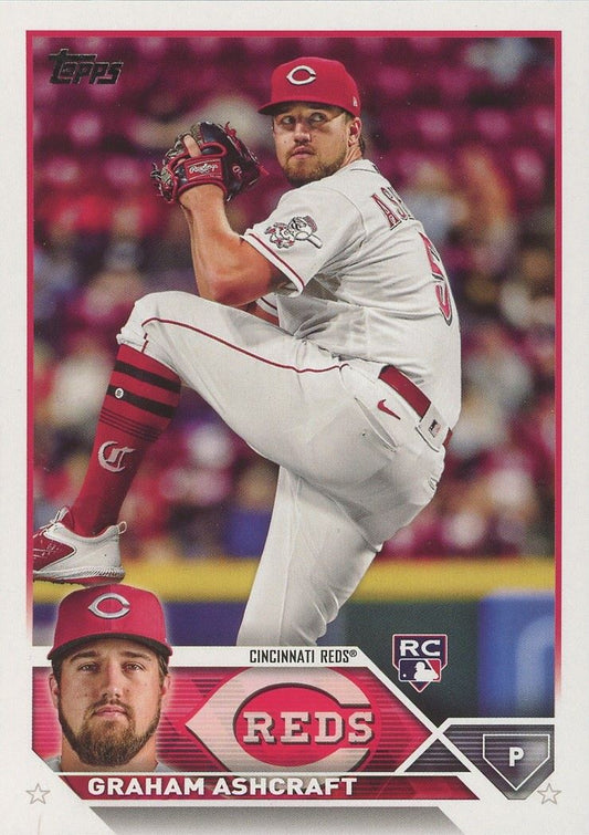 2023 Topps Series 1 Graham Ashcraft Rookie #214