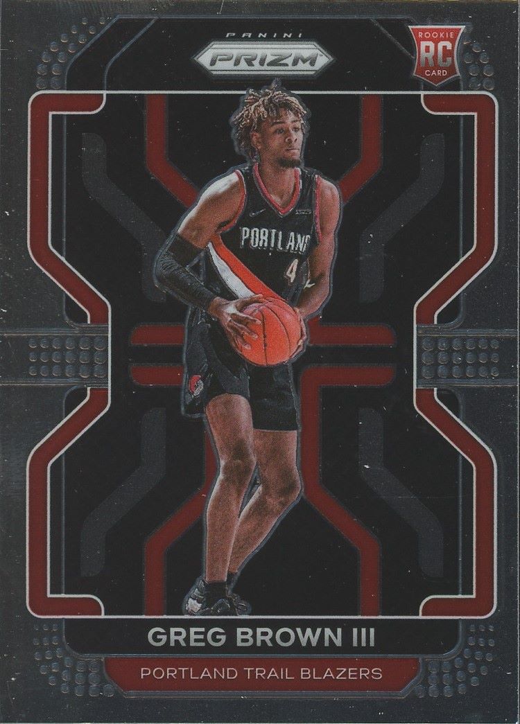 2021-22 Panini Prizm Greg Brown III Rookie #291