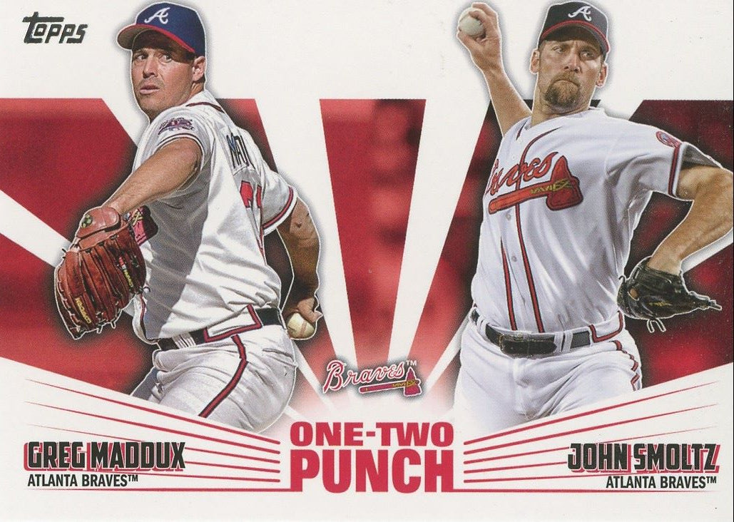 2023 Topps Series 1 Greg Maddux John Smoltz One-Two Punch #12P-20