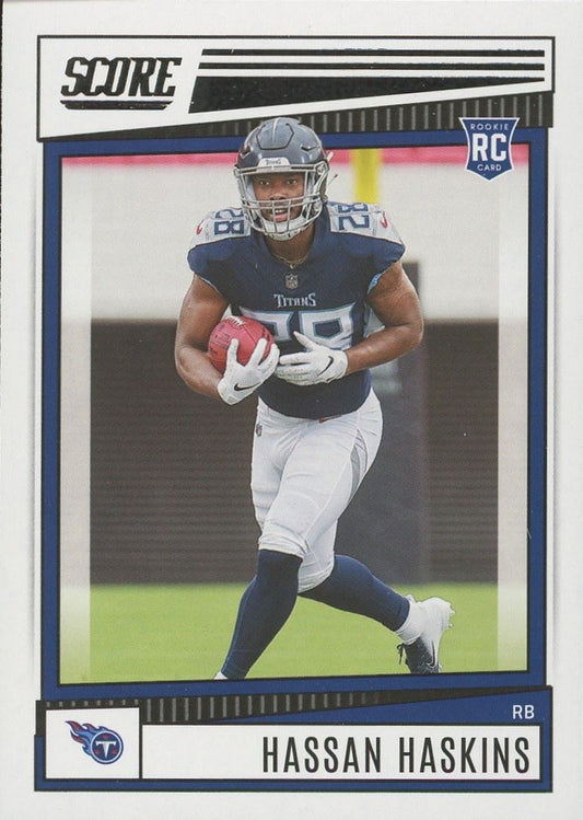 2022 Panini Score Hassan Haskins Rookie #327