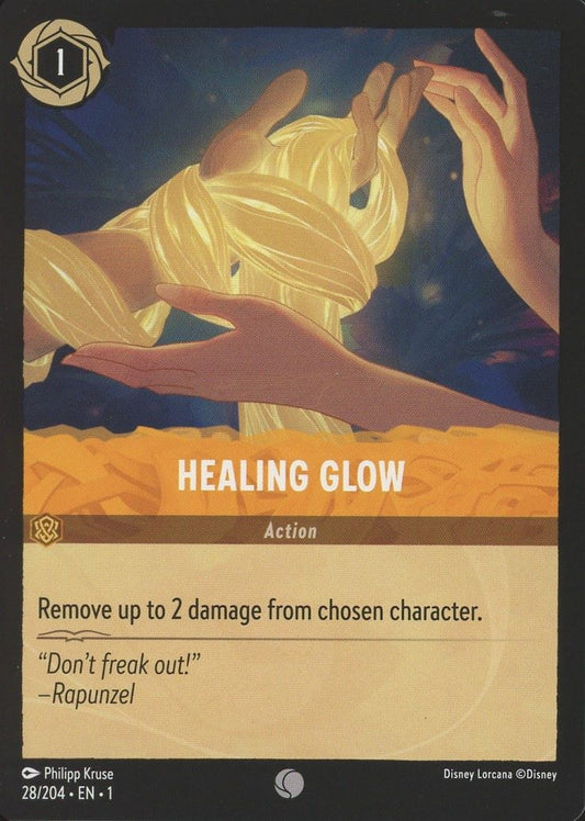 Disney Lorcana: The First Chapter Healing Glow Common #28