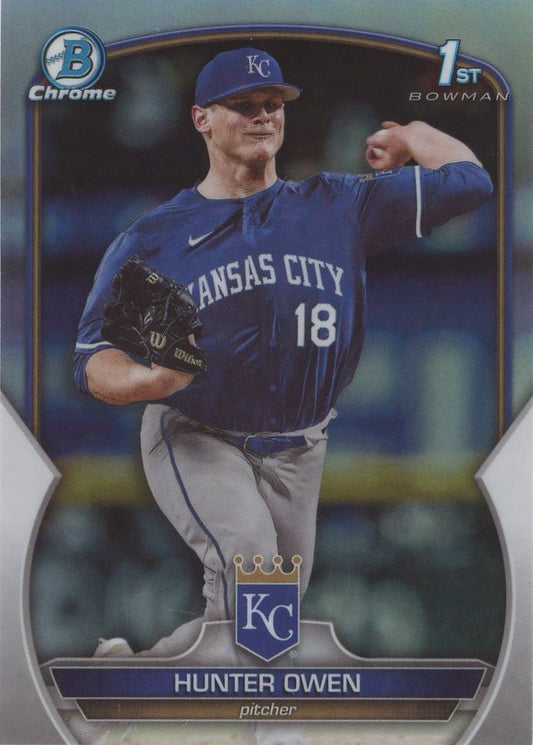 2023 Bowman Draft Chrome Hunter Owen 1st Bowman Refractor #BDC-5