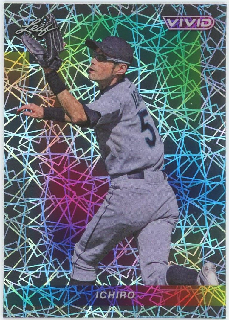 2023 Leaf Vivid Baseball Ichiro Laser #20 Mariners