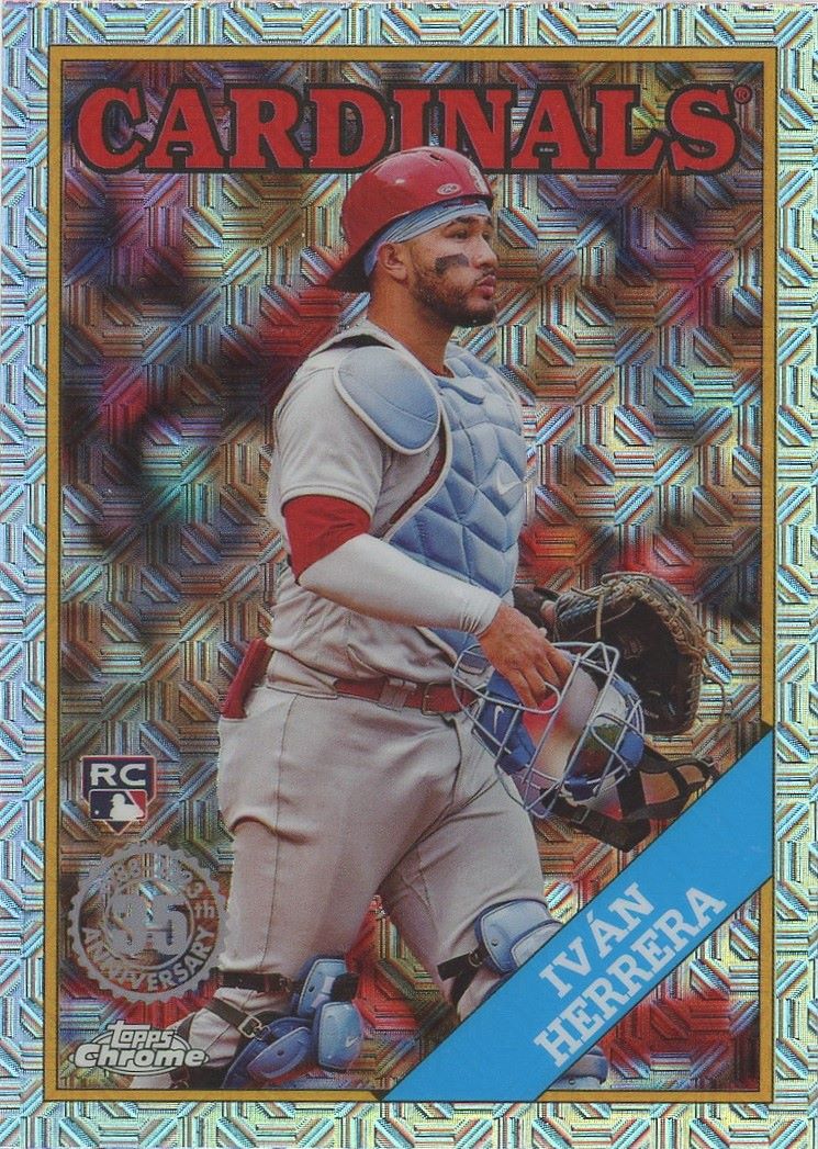 2023 Topps Series 1 Ivan Herrera Mojo Silver Rookie #T88C-60