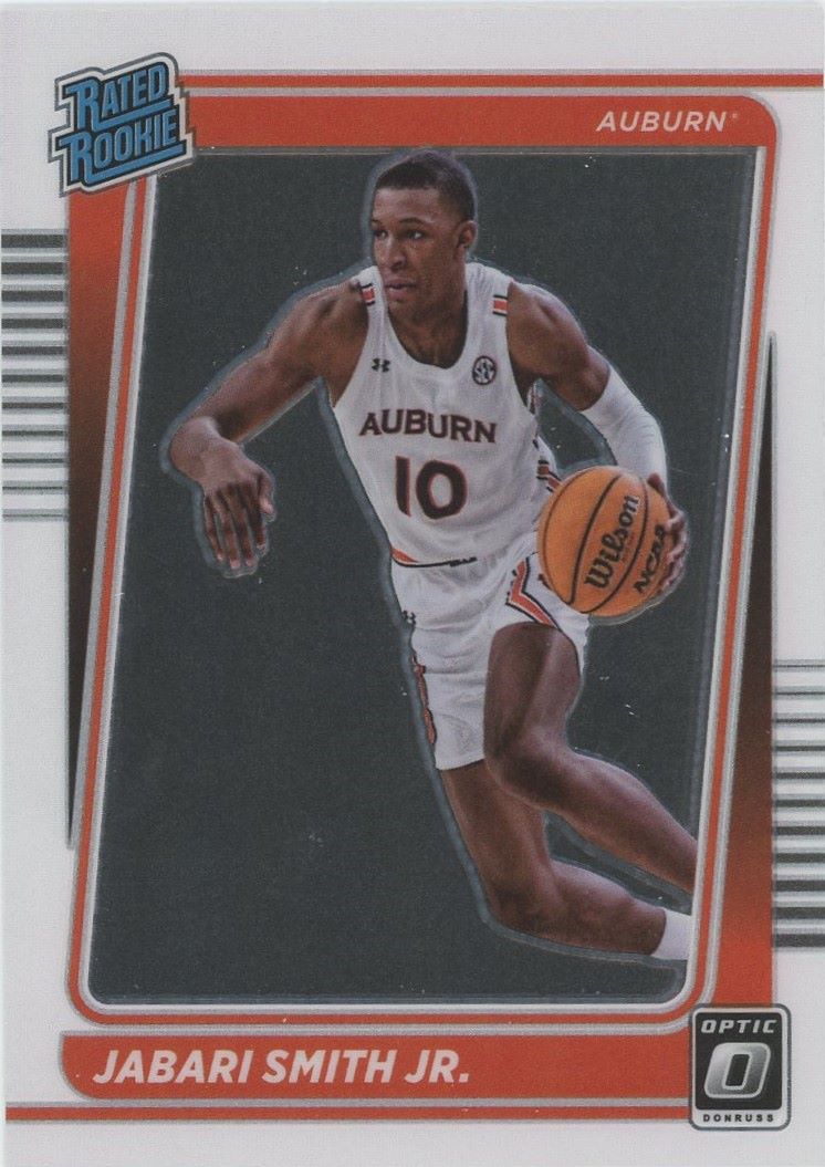 2022 Chronicles Draft Jabari Smith Jr. Donruss Optic Rated Rookie #9