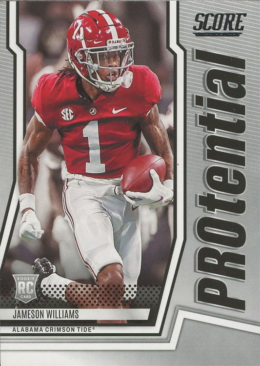 2022 Panini Score Jameson Williams Protential #P-JW