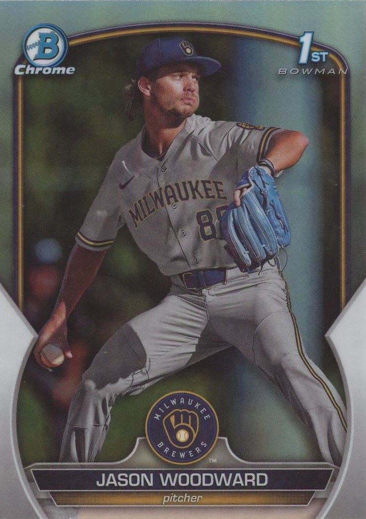 2023 Bowman Draft Chrome Jason Woodward 1st Bowman Refractor #BDC-97