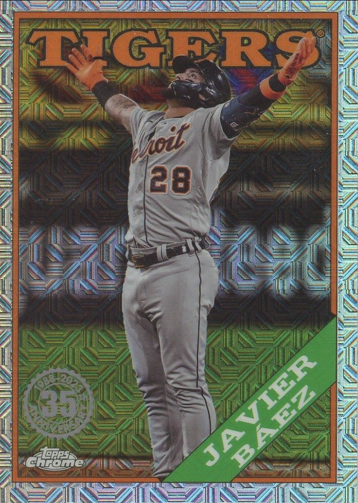 2023 Topps Series 1 Javier Baez Silver Mojo #T88C-70