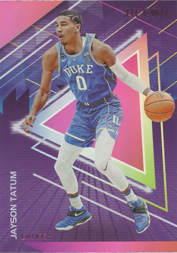 2022-23 Chronicles Jayson Tatum Draft Picks Recon Pink #24 Duke