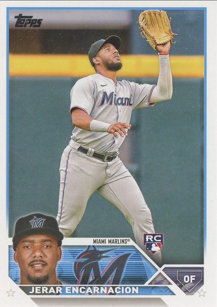 2023 Topps Series 1 Jerar Encarnacion Rookie #318