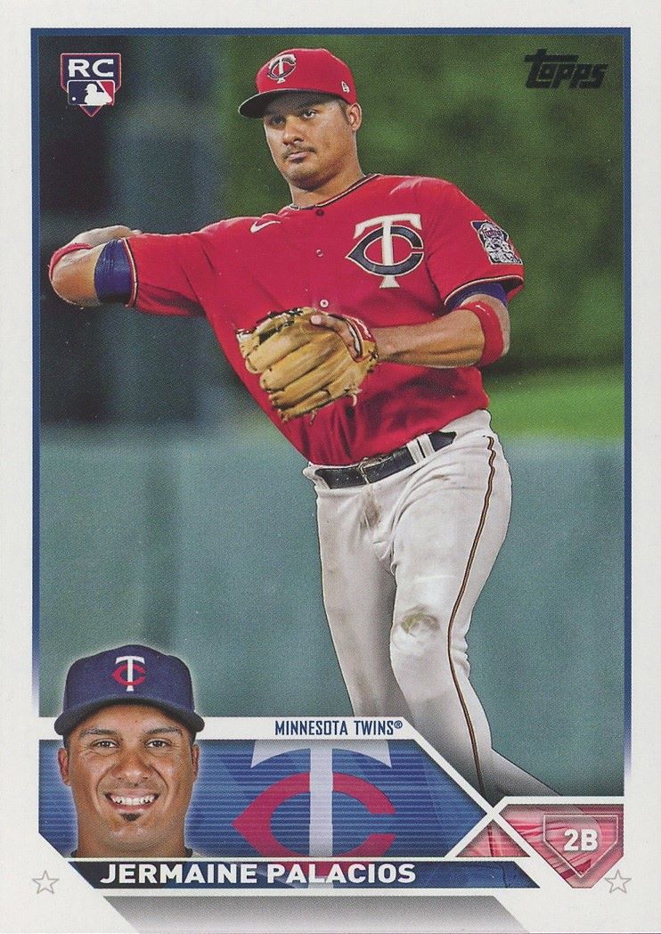 2023 Topps Series 1 Jermaine Palacios Rookie #56