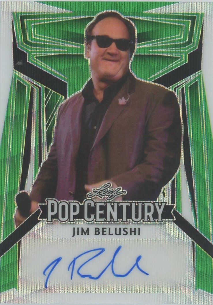 2023 Leaf Metal Jim Belushi Pop Century Green #1/4 #BA-JB2