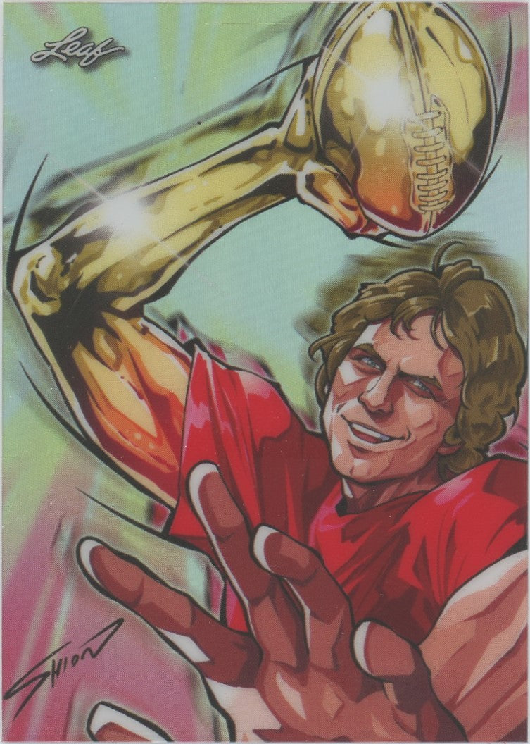 2023 Leaf Metal Joe Montana Anime Nation #/78 #ANB-15