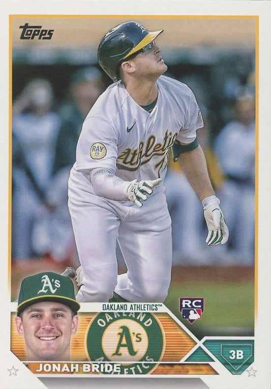 2023 Topps Series 1 Jonah Bride Rookie #95