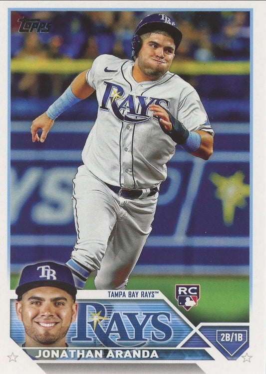 2023 Topps Series 1 Jonathan Aranda Rookie #154