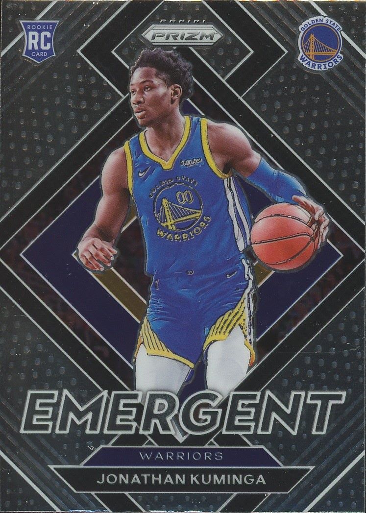 2021-22 Panini Prizm Jonathan Kuminga Emergent Rookie #5