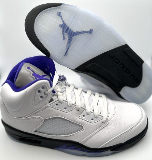 Nike Air Jordan 5 Retro White/Concord DD0587141 Men Size 10.5