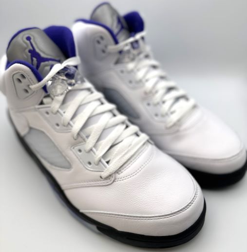 Nike Air Jordan 5 Retro White/Concord DD0587141 Men Size 10.5