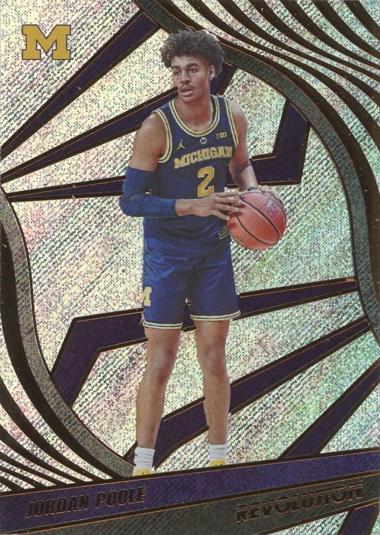 2022-23 Panini Chronicles Jordan Poole Draft Picks Revolution #84