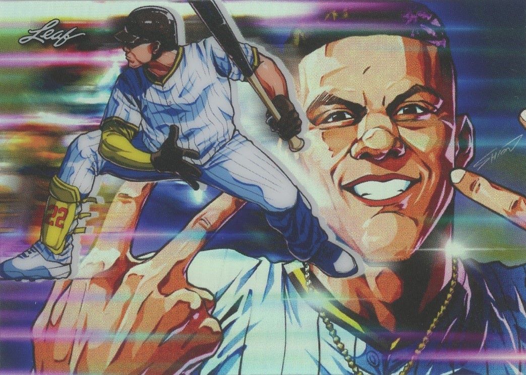 2023 Leaf Metal Juan Soto Anime Nation #/54 #ANB-78