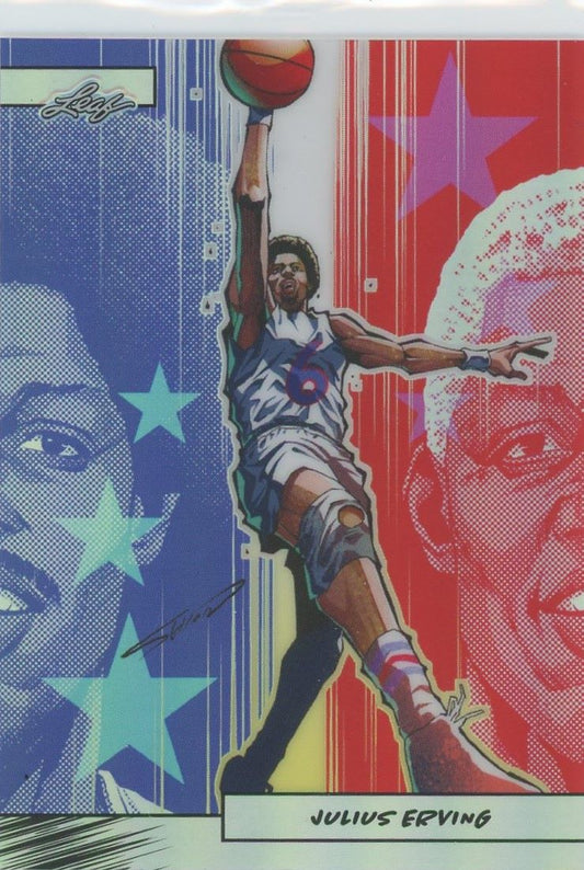 2024 Leaf Metal Julius Erving Anime Nation #6/99 #AN2B-22