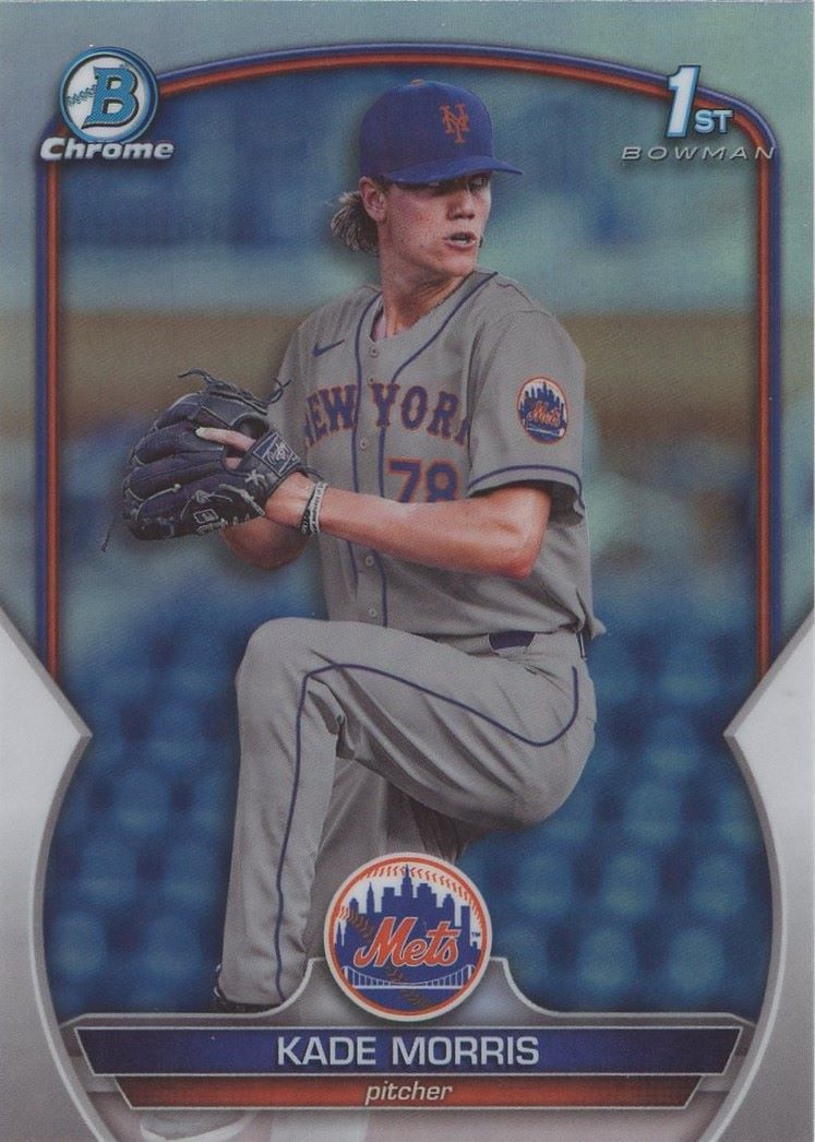 2023 Bowman Draft Chrome Kade Morris 1st Bowman Refractor #BDC-86