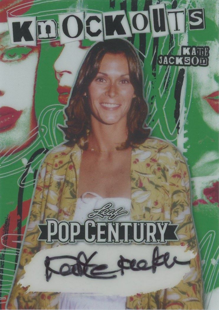 Kate Jackson 2023 Leaf Pop Century Knockouts Auto #4/7 #K-KJ1