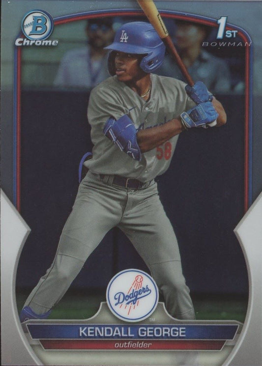 2023 Bowman Draft Chrome Kendall George 1st Bowman Refractor #BDC-190