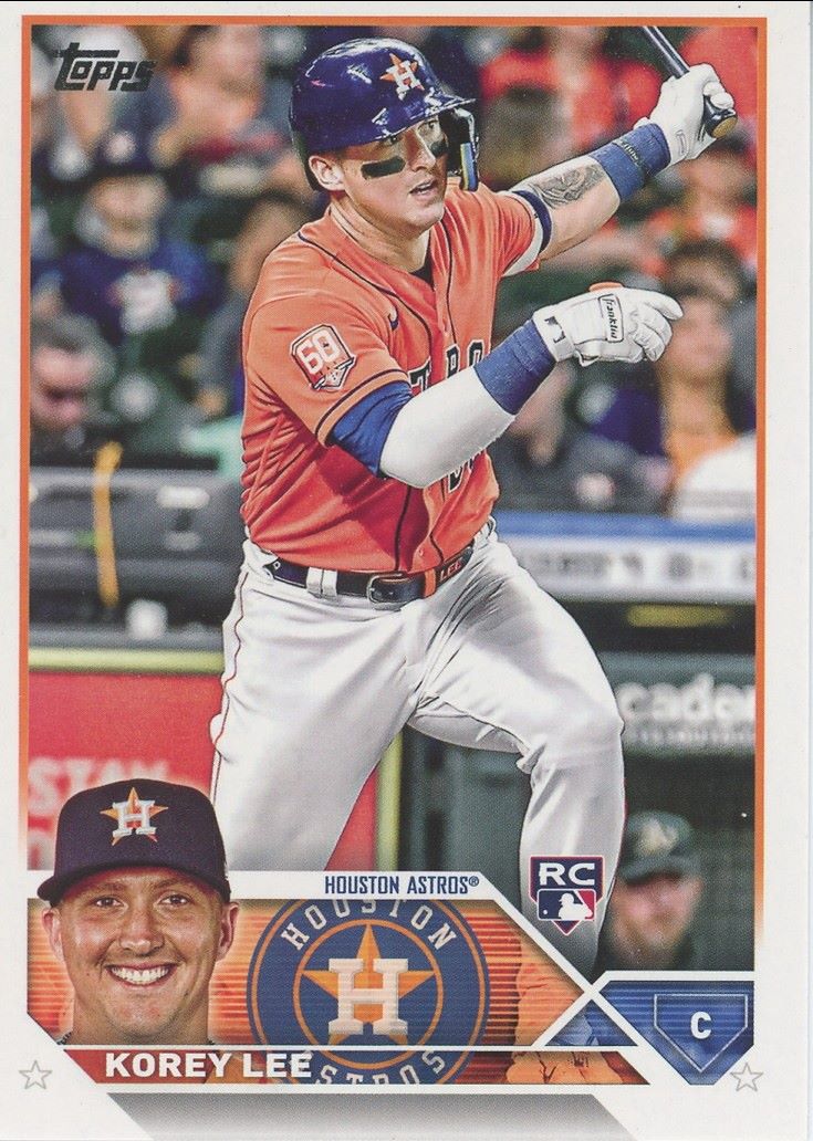 2023 Topps Series 1 Korey Lee Rookie RC #90