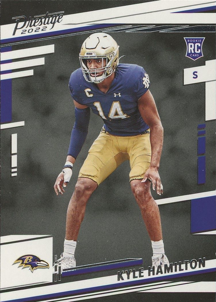 2022 Panini Prestige Kyle Hamilton Rookie #325