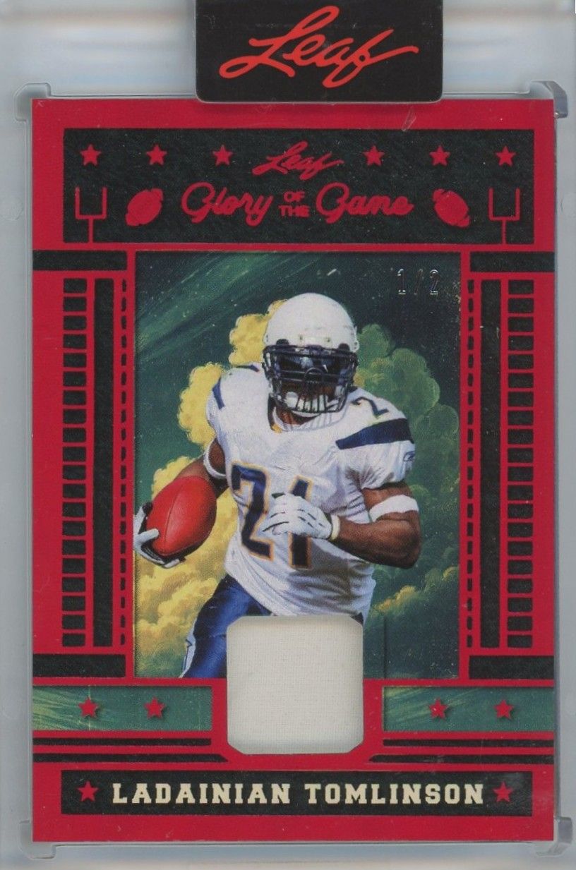 Ladanian Tomlinson 2025 Leaf Glory Of The Game Red #1/2 #GU-35