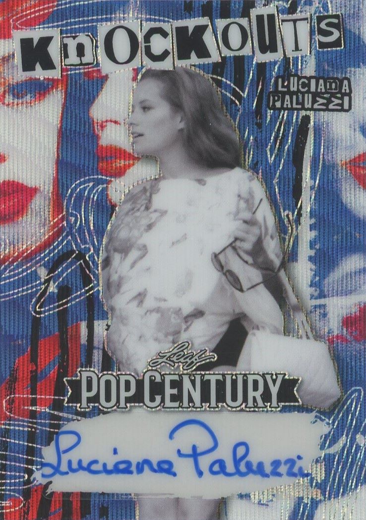 Luciana Paluzzi 2023 Leaf Pop Century Knockouts Auto #5/7 #K-LP1